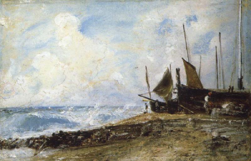John Constable Brighton Beach Spain oil painting art